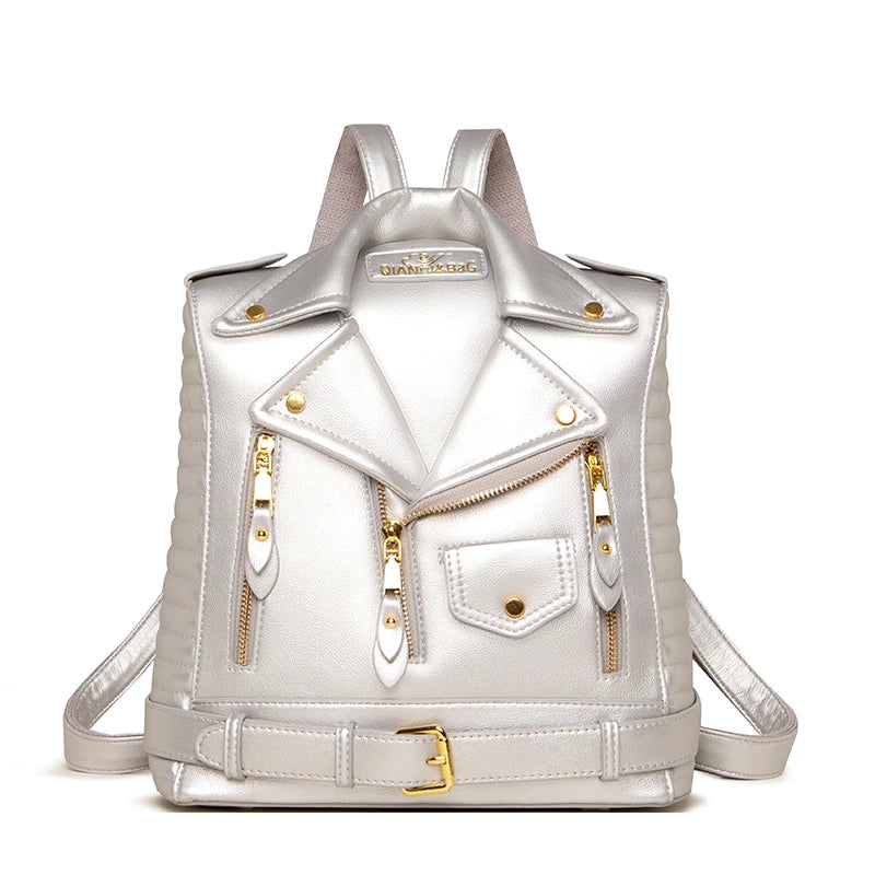 Women’s Bag 2023 Trend Clothes Shape Luxury Designer Backpack High Quality Leather Fashion Brand Bag