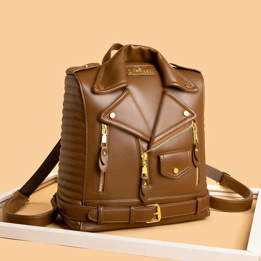 Women’s Bag 2023 Trend Clothes Shape Luxury Designer Backpack High Quality Leather Fashion Brand Bag